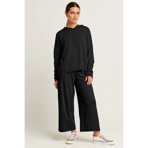 Cotton Crop Gaucho Pants Planet by Laura G 2 / US 10 Gauzy Lagenlook Boxy